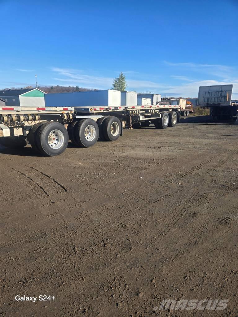 Alutrec 28' + 32' Flatbed/Dropside trailers
