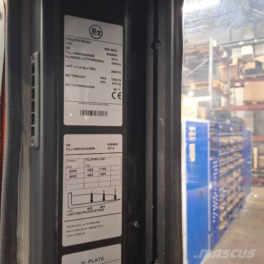 Toyota RRE160CC Reach trucks