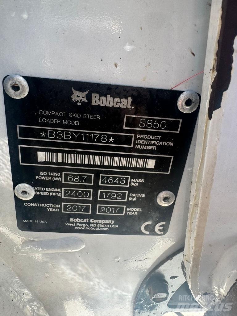 Bobcat S 850 Skid steer loaders