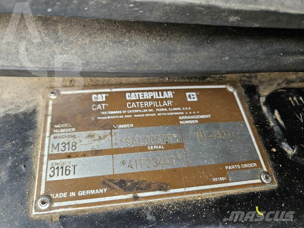 CAT M 318 C Wheeled excavators
