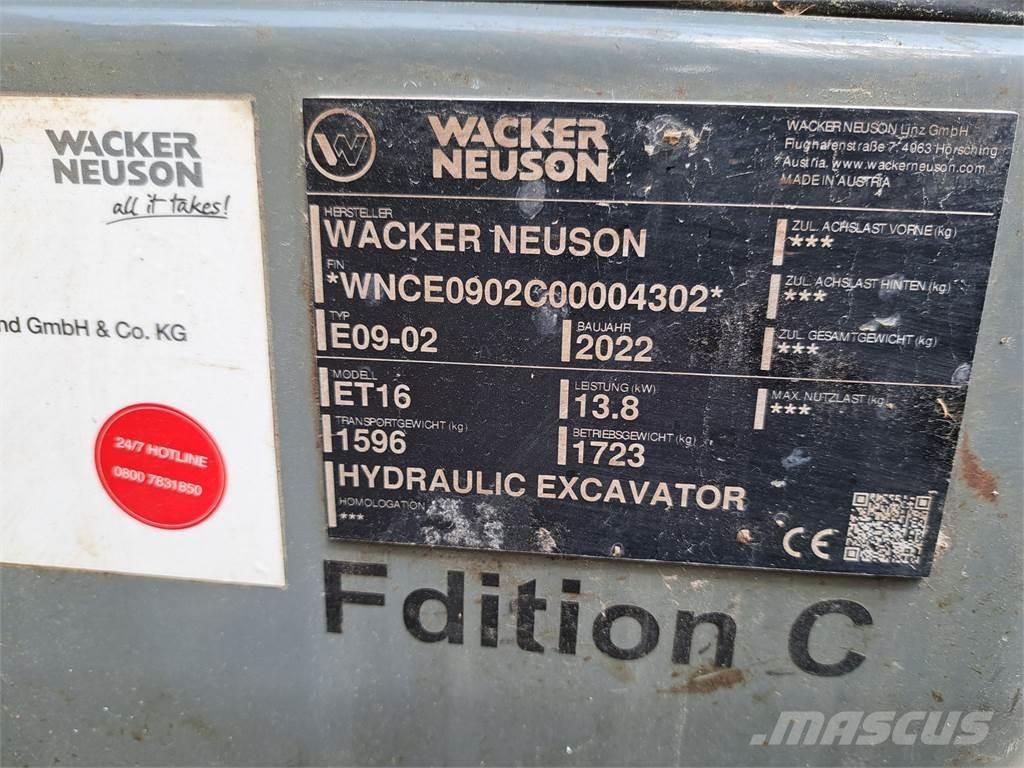 Wacker Neuson ET16 Crawler excavators