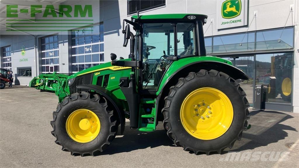 John Deere 6M 125 Tractors
