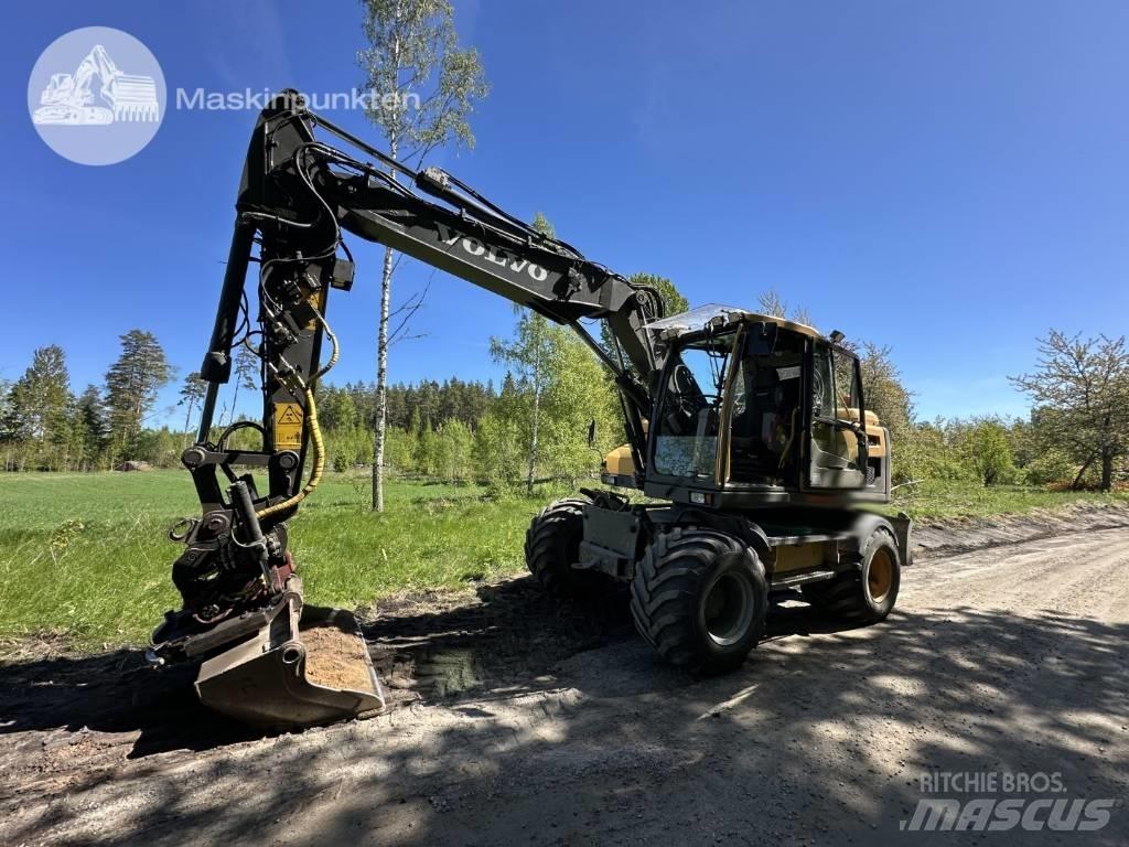 Volvo EW 140 D Wheeled excavators