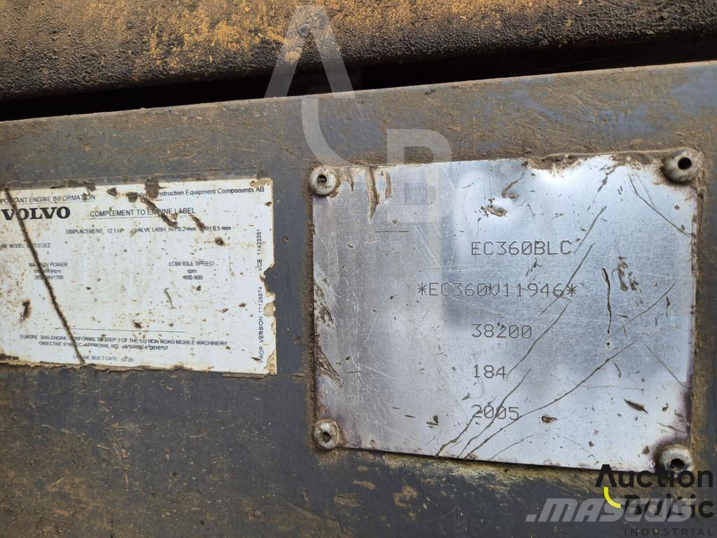 Volvo EC 360 BLC Crawler excavators