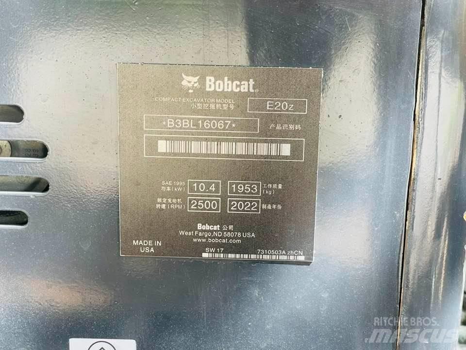 Bobcat E20z Mini excavators < 7t (Mini diggers)