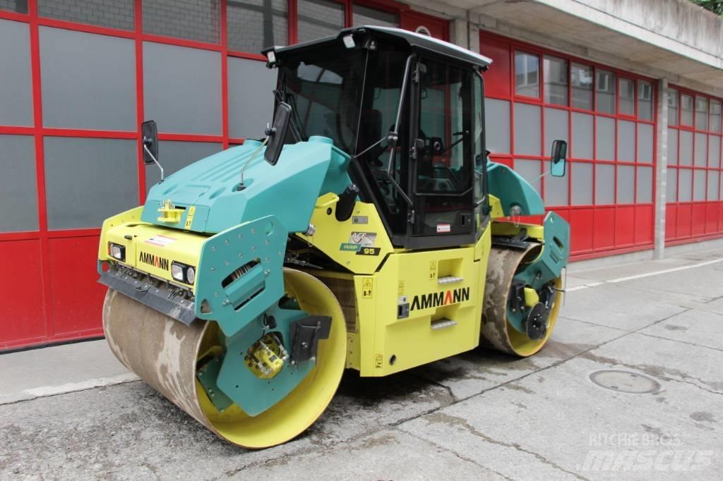 Ammann ARP 95 T4F Twin drum rollers