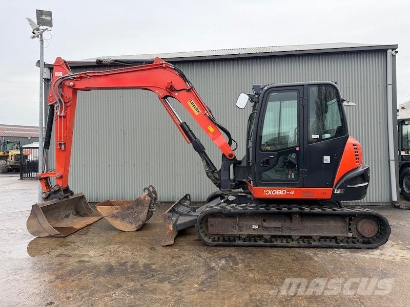 Kubota KX 080-4 Midi excavators  7t - 12t