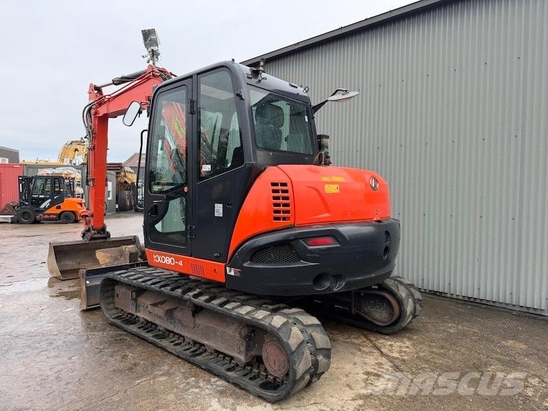 Kubota KX 080-4 Midi excavators  7t - 12t