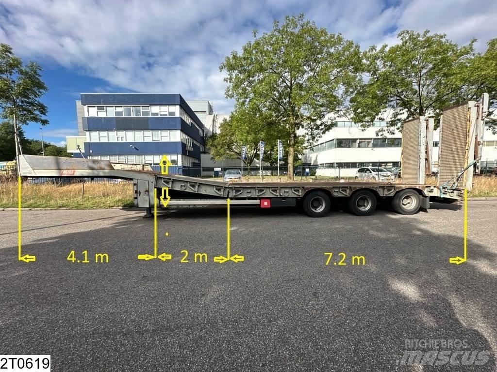 Castera semie Low loader-semi-trailers