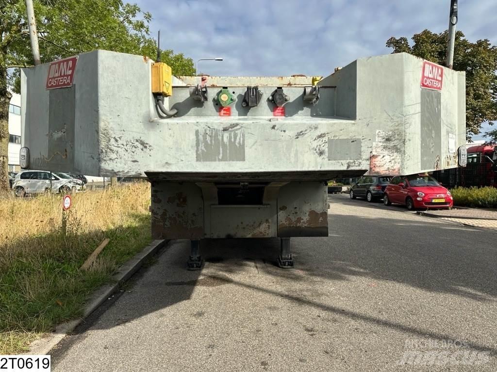 Castera semie Low loader-semi-trailers