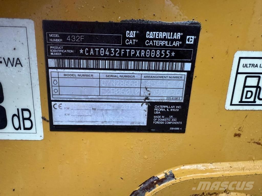 CAT 432 F Backhoe loaders