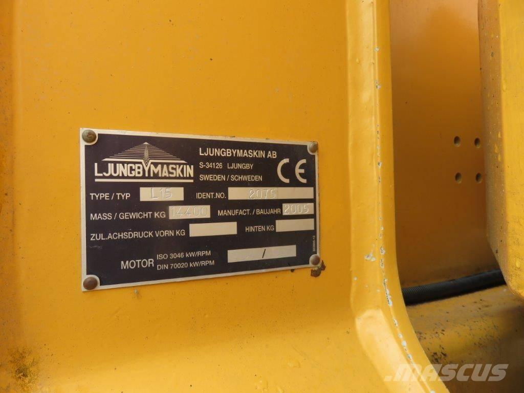 Ljungby L 15 Wheel loaders