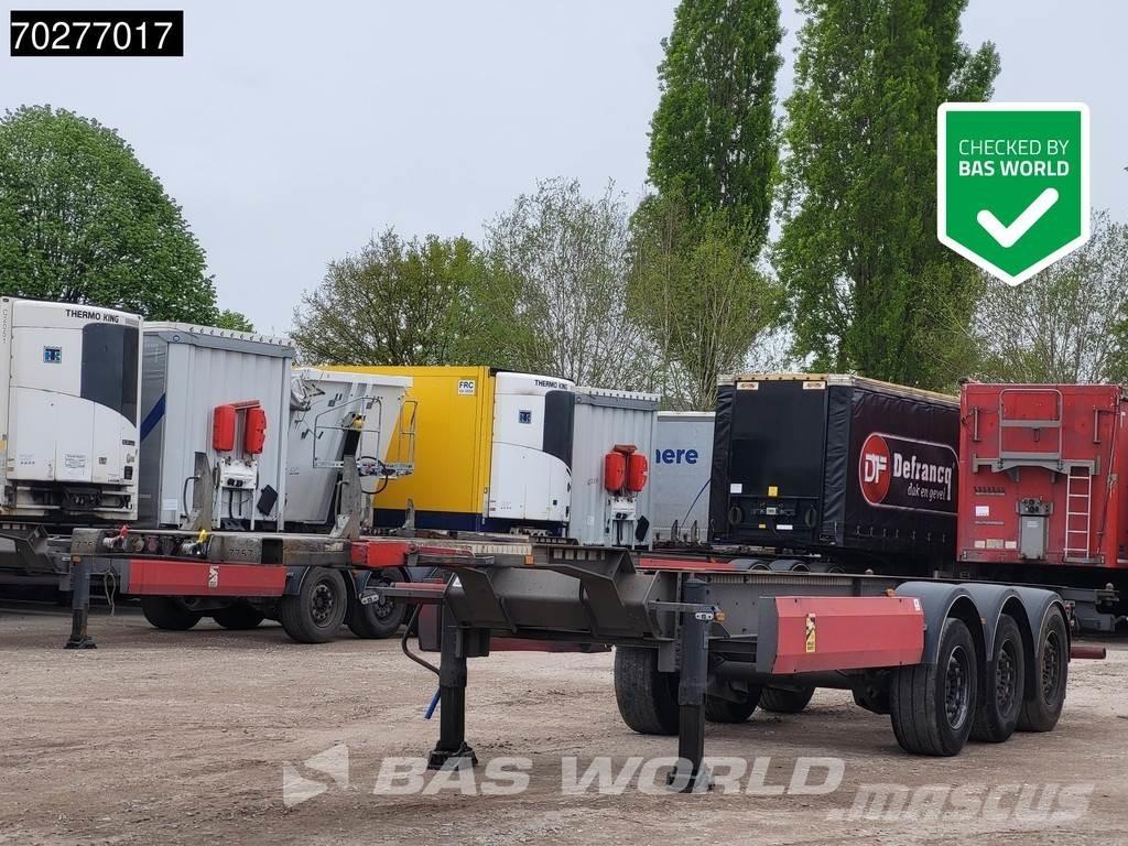 Van Hool 3 axles Containerframe semi-trailers