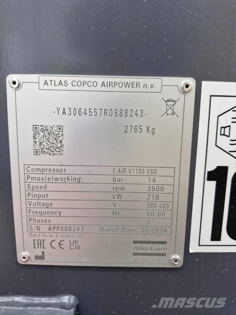 Atlas Copco V1100 Compressors