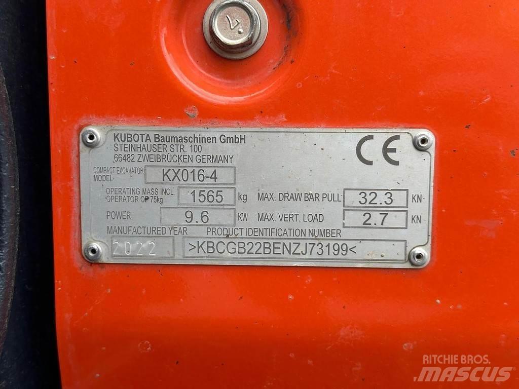 Kubota KX016-4 Mini excavators < 7t (Mini diggers)