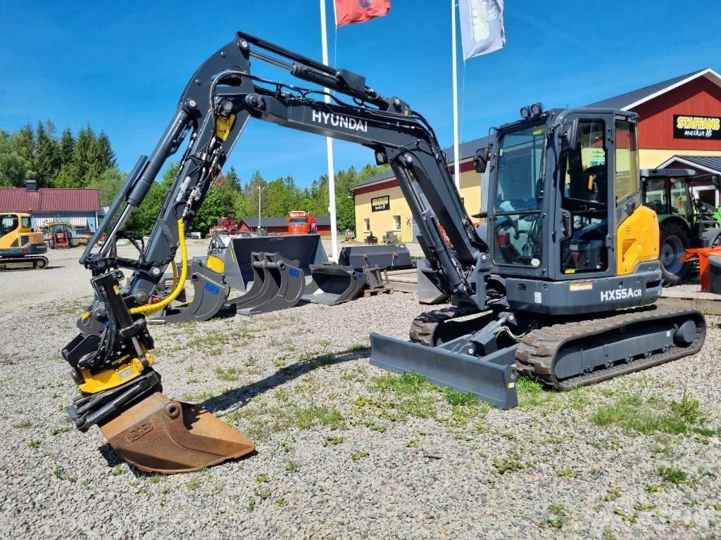 Hyundai HX 55 ACR Mini excavators < 7t (Mini diggers)
