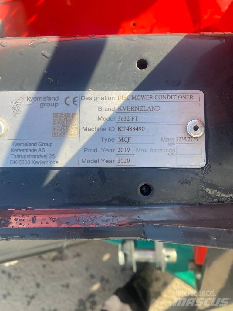Kverneland 3632Ft Mower-conditioners
