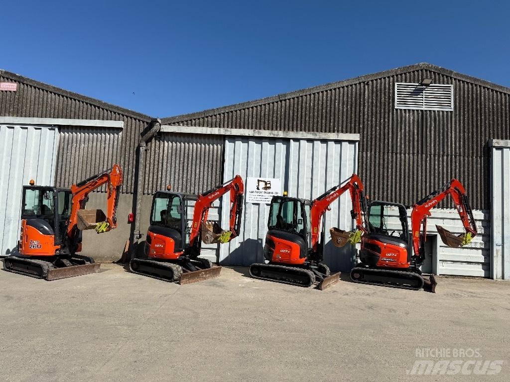 Kubota U 27 Mini excavators < 7t (Mini diggers)