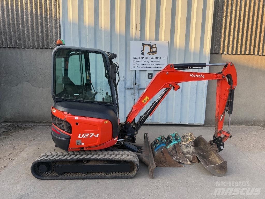 Kubota U 27 Mini excavators < 7t (Mini diggers)