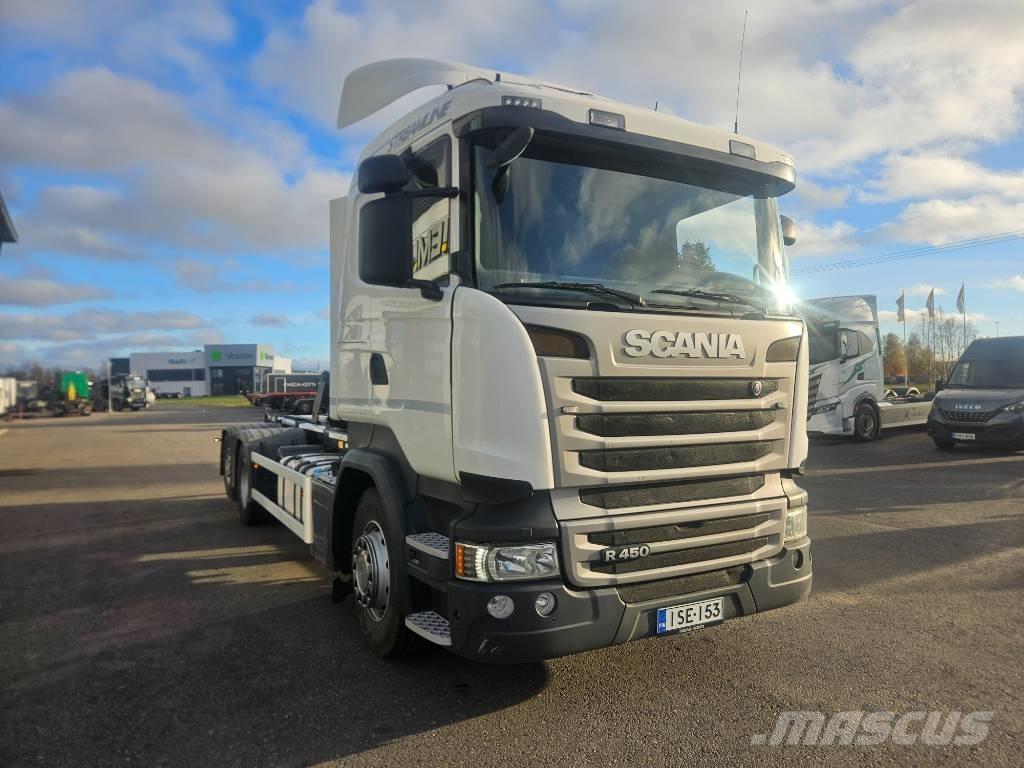 Scania R 450 6x2*4 Hook lift trucks