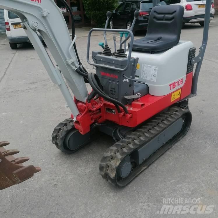 Takeuchi TB108 Mini excavators < 7t (Mini diggers)