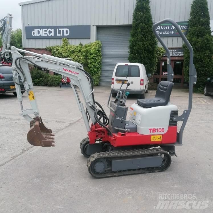 Takeuchi TB108 Mini excavators < 7t (Mini diggers)