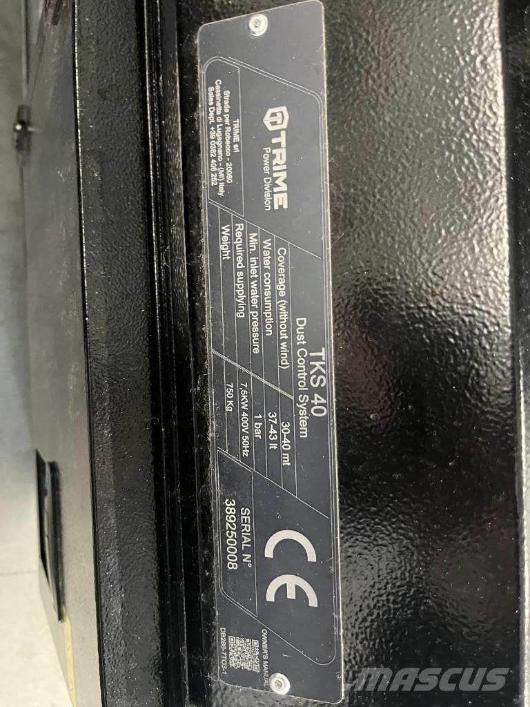 Trime TKS-40 SKID Misting systems