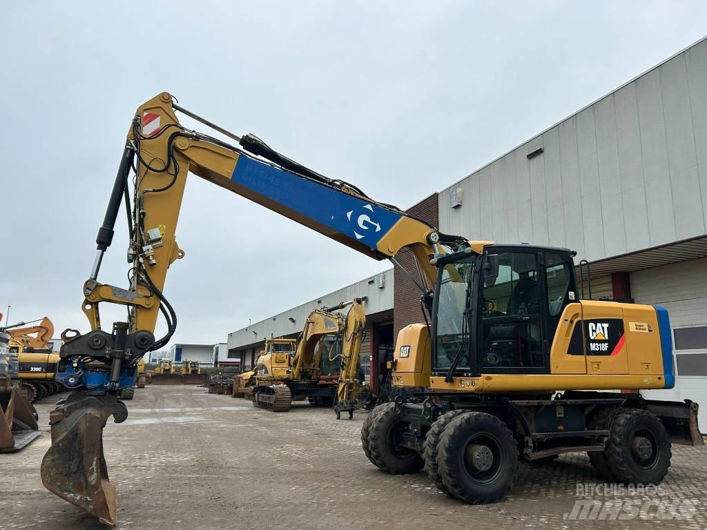 CAT M 318 F Wheeled excavators