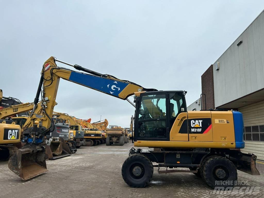 CAT M 318 F Wheeled excavators