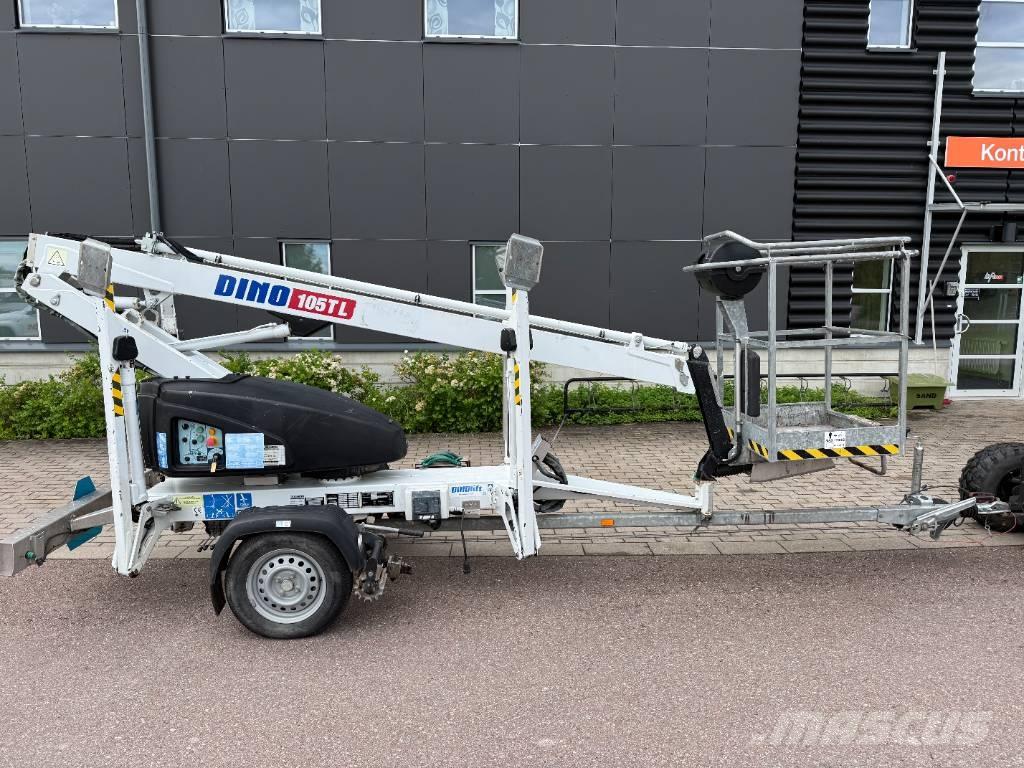 Dino 105 TL Skylift Trailer mounted aerial platforms