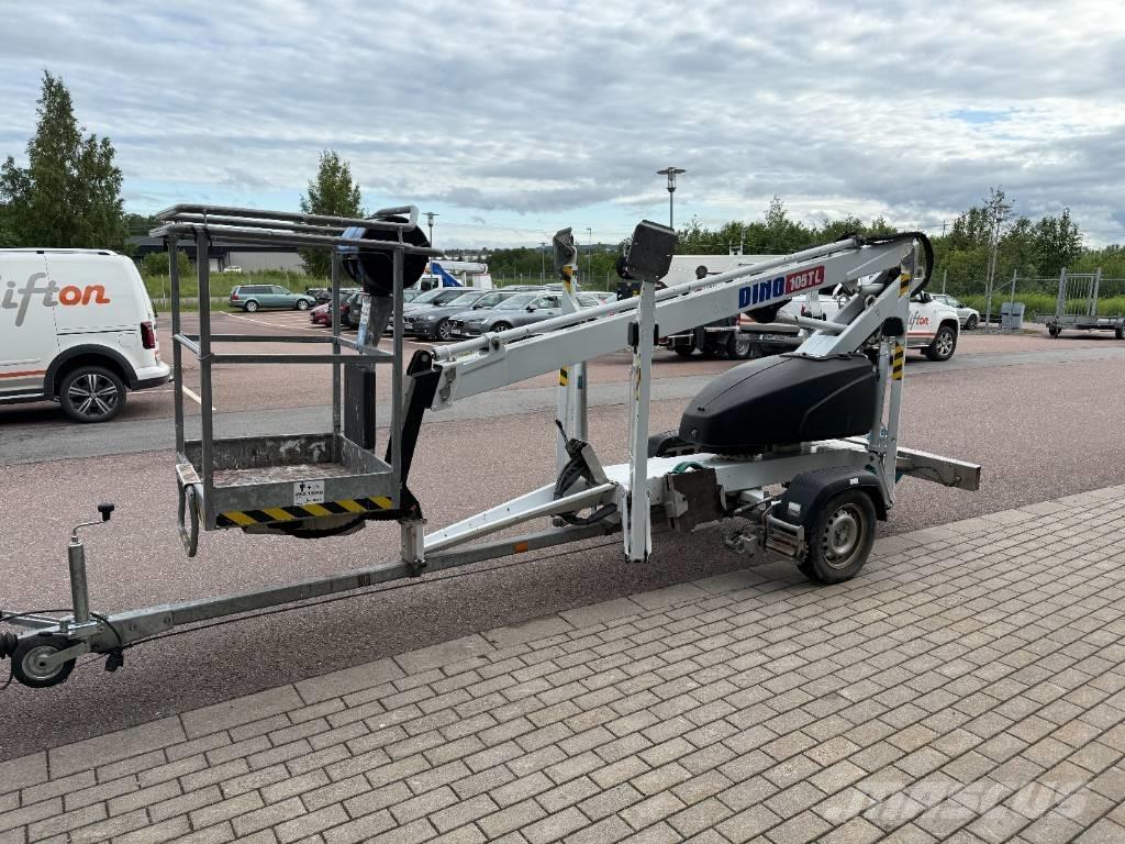 Dino 105 TL Skylift Trailer mounted aerial platforms