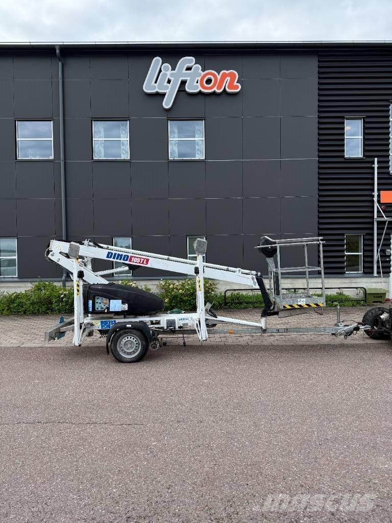 Dino 105 TL Skylift Trailer mounted aerial platforms