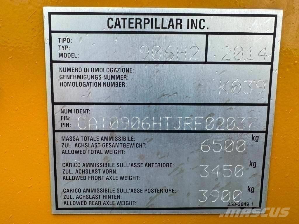 CAT 906 H 2 Wheel loaders