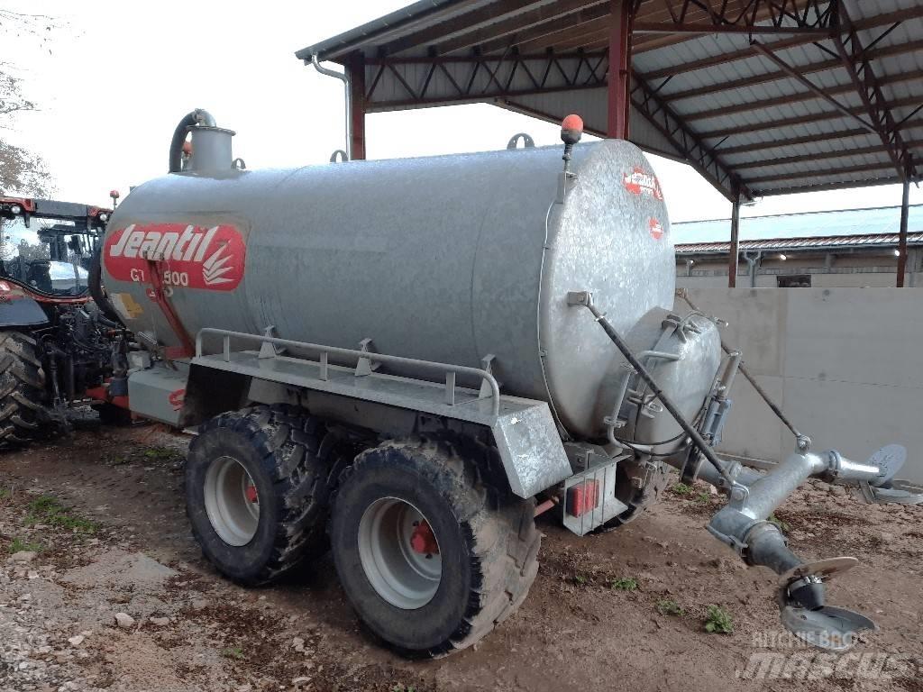 Jeantil GT 12500 Slurry tankers