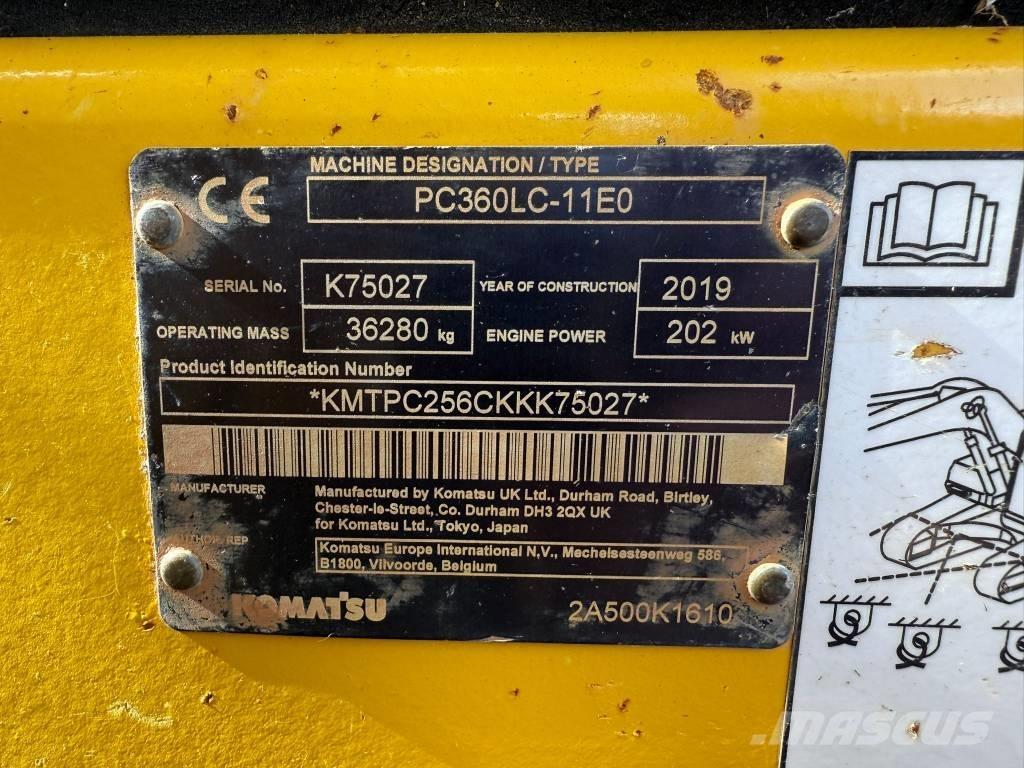 Komatsu PC 360 LC-11 Crawler excavators