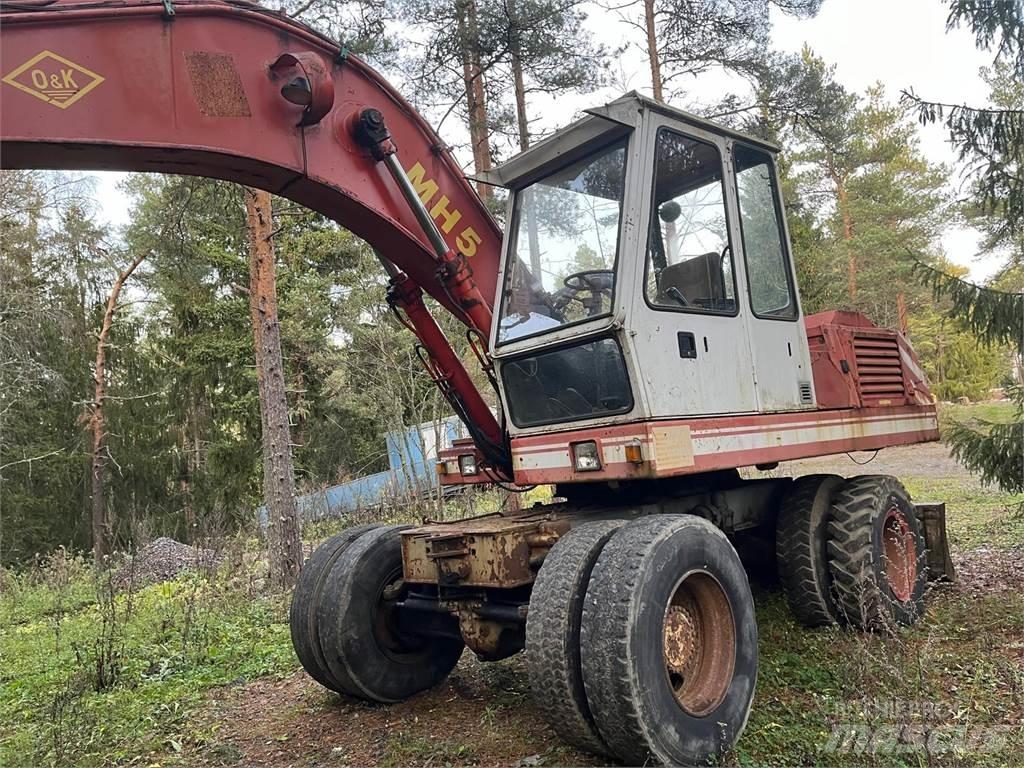 O&K MH5 Wheeled excavators
