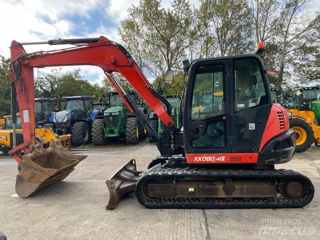 Kubota KX 080-4 Midi excavators  7t - 12t