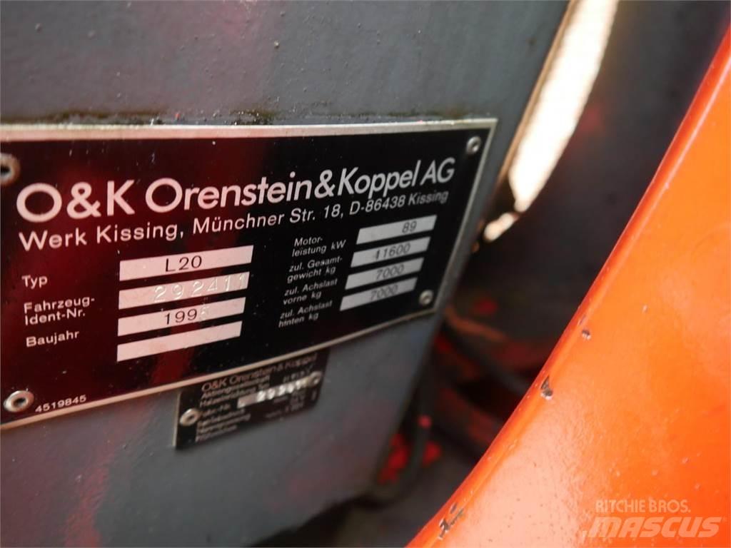 O&K L20 Wheel loaders