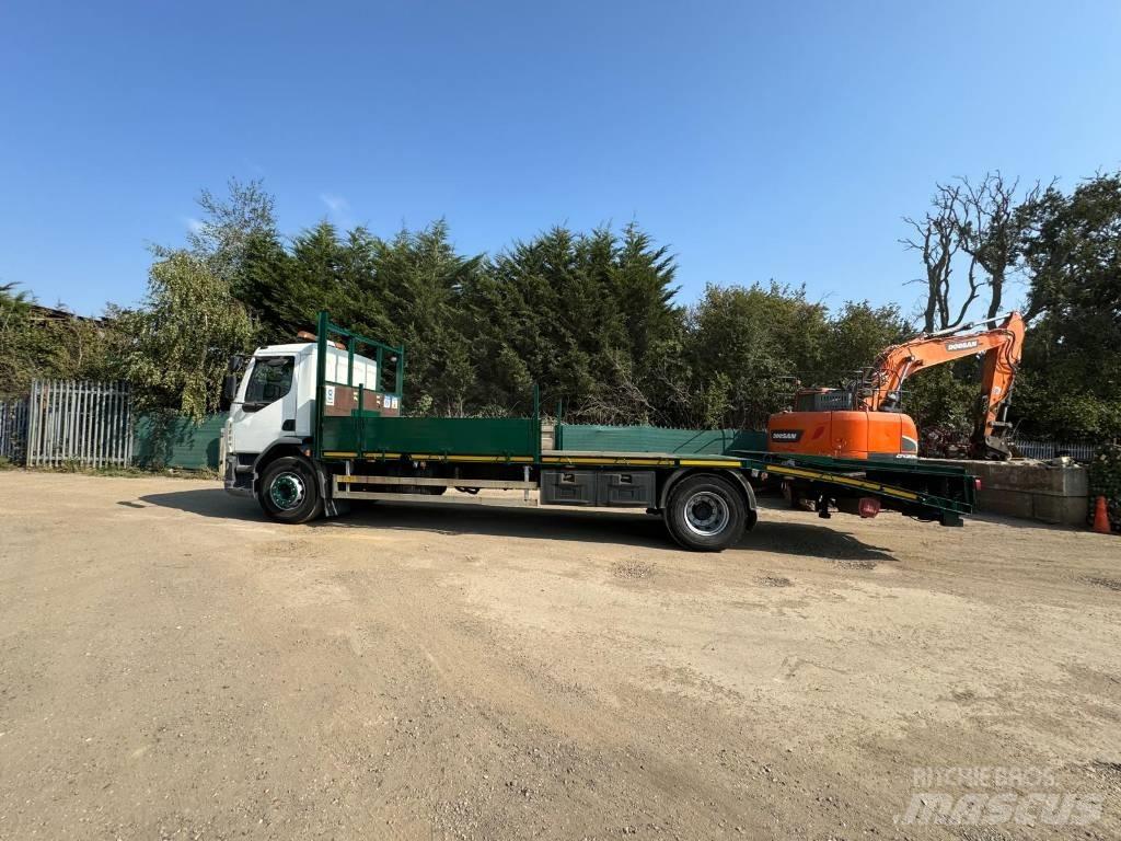 DAF LF 220 Beavertail Flatbed / winch trucks