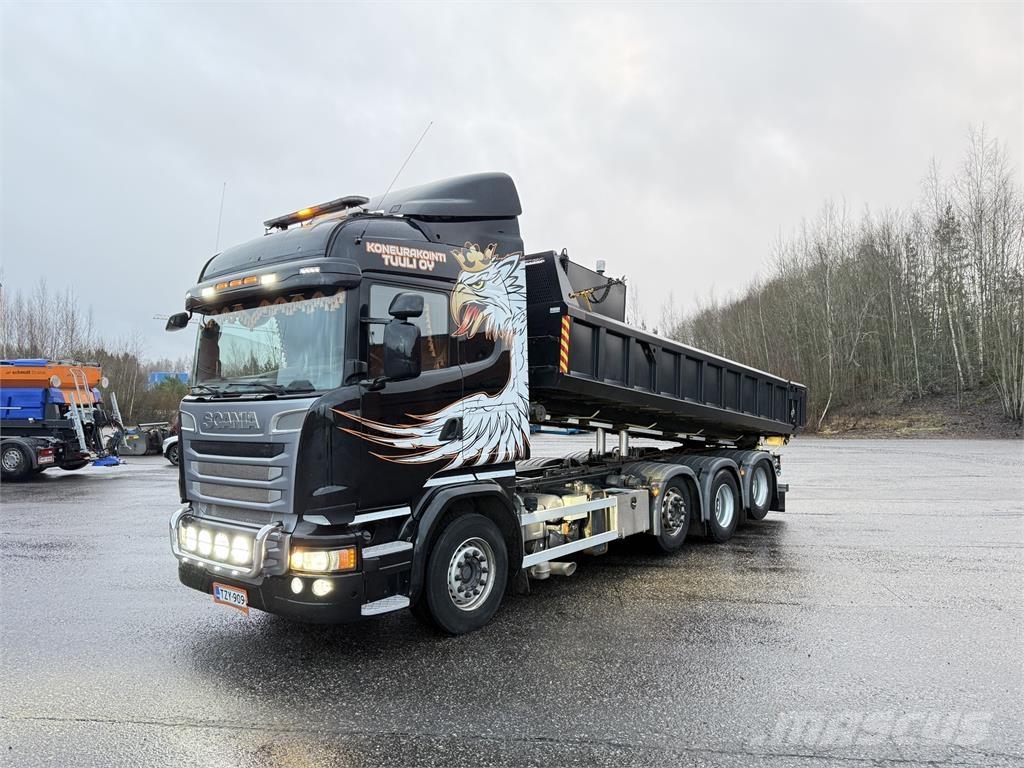 Scania R 580 8X2 Cable lift demountable trucks