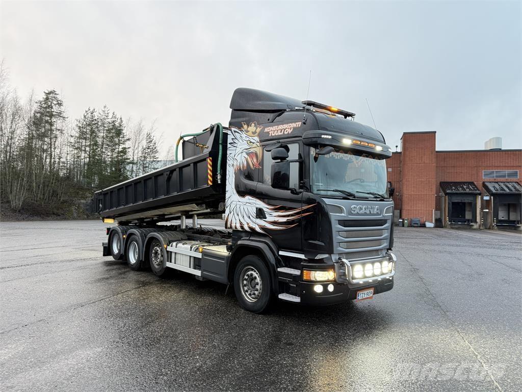 Scania R 580 8X2 Cable lift demountable trucks