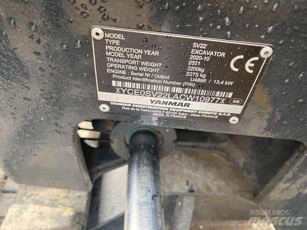 Yanmar SV 22 Mini excavators < 7t (Mini diggers)