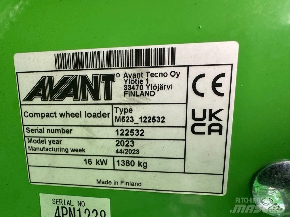 Avant 523 Multi purpose loaders