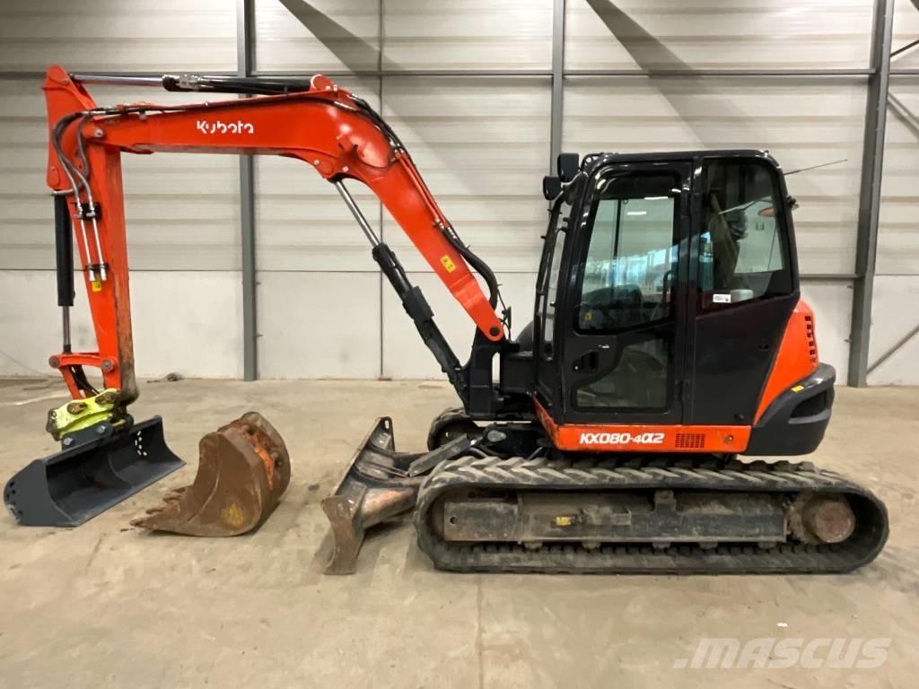 Kubota KX 080-4 A 2 Midi excavators  7t - 12t