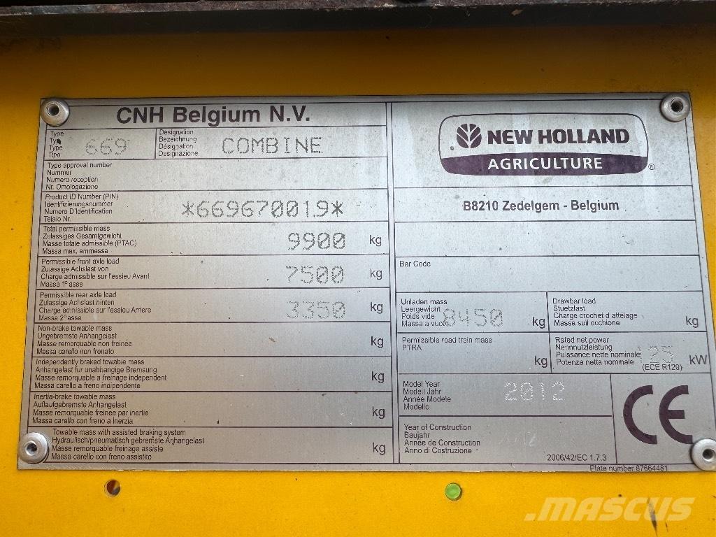 New Holland Tc5060 Combine harvesters