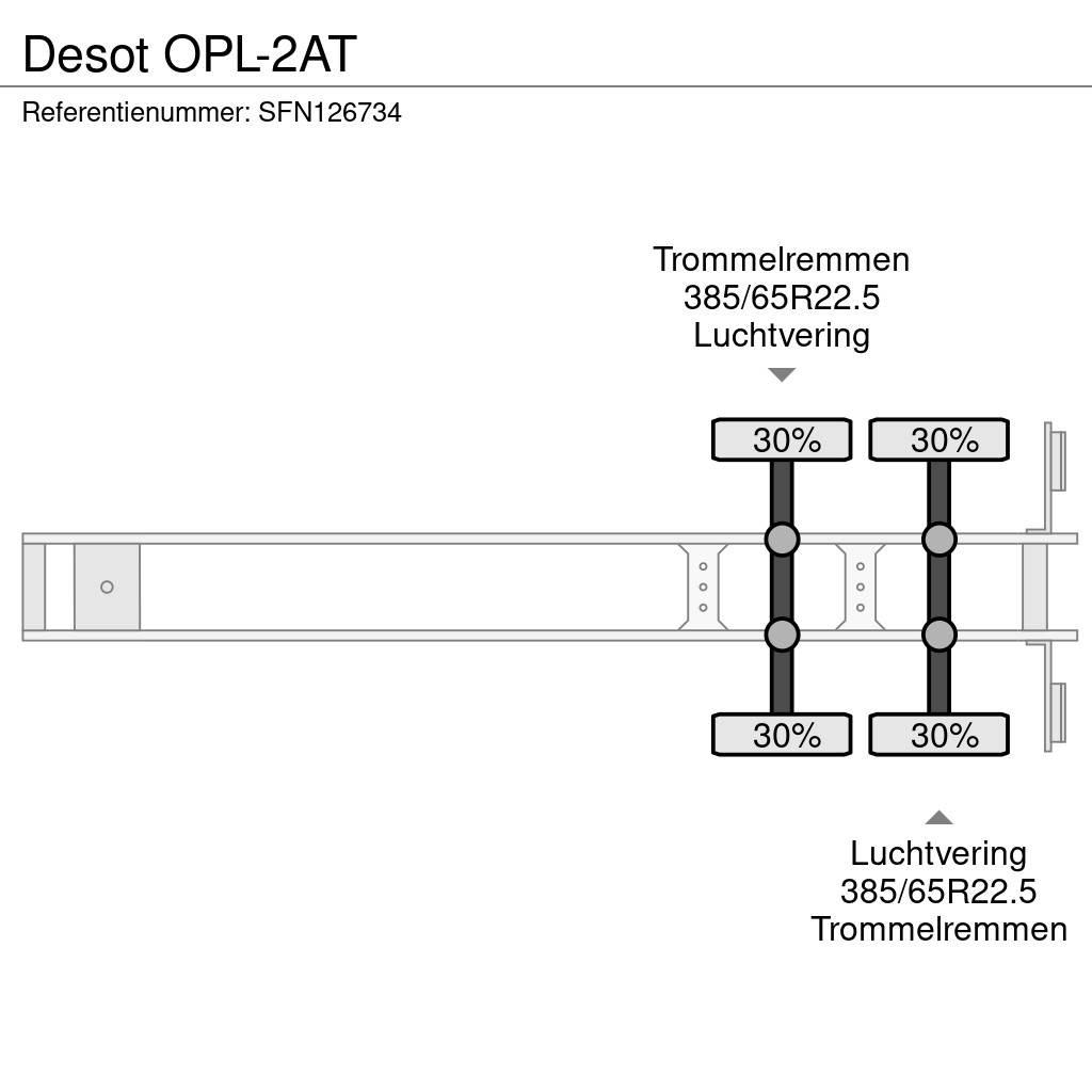 Desot OPL-2AT Box body semi-trailers