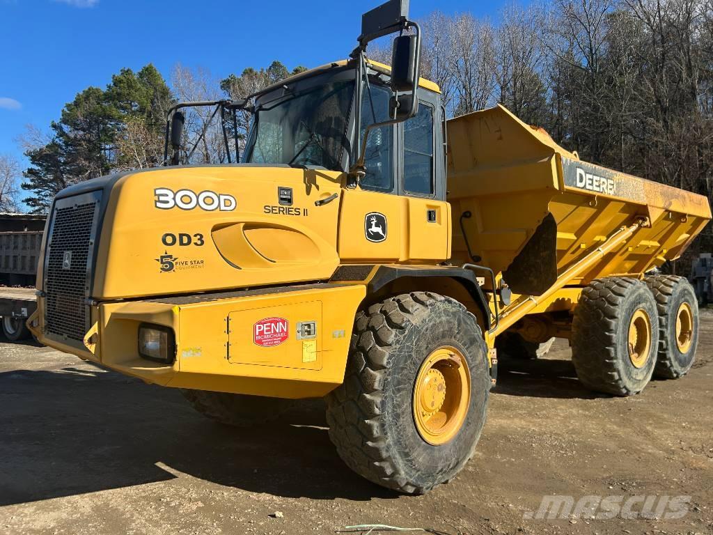 DEERE 300D II Articulated Dump Trucks (ADTs)