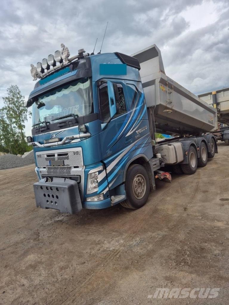 Volvo FH 540 Tipper trucks