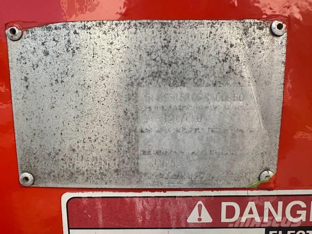 Altec DC-1217CFD Wood chip trailers