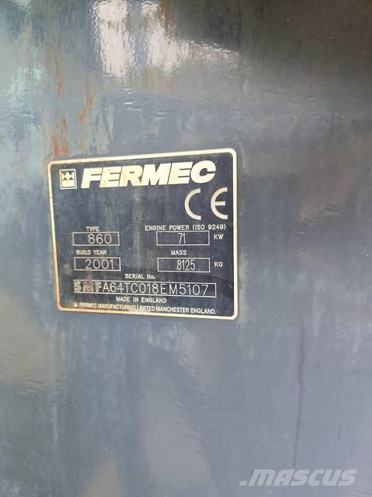 Fermec 860 Backhoe loaders